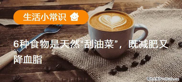 【生活小常识】6种食物是天然“刮油菜”，既减肥又降血脂 - 伊犁生活资讯 - 伊犁28生活网 yili.28life.com